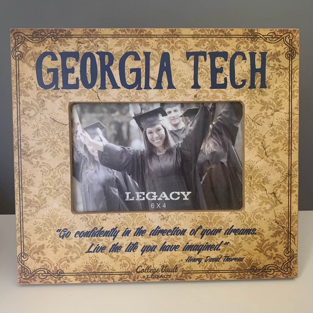 Georgia Tech College Vault Legacy Photo Frame